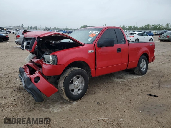 2007 Ford F-150 XL with VIN 1FTRF12257KC92124, listed as a Copart auction lot 50627995 with 142,316 mi miles and Salvage title. Bid and sale history available at DreamBid. Image 1.
