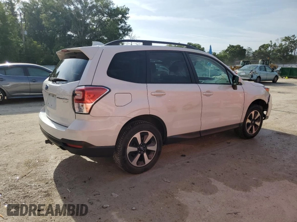 2017 Subaru Forester Premium with VIN JF2SJAGC7HH550757, listed as a Copart auction lot 53709095 with 140,689 mi miles and Salvage Title. Bid and sale history available at carsss.com. Image 3.