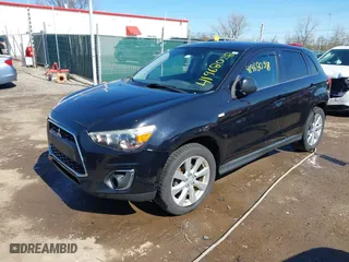2014 Mitsubishi Outlander Sport SE with VIN 4A4AR4AU7EE007954, listed as a IAAI auction lot 41968028 with 115,972 mi miles. Bid and sale history available at carsss.com. Image 18.