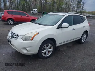 2011 Nissan Rogue SV with VIN JN8AS5MT0BW175983, listed as a IAAI auction lot 42040593 with 145,219 mi miles. Bid and sale history available at carsss.com. Image 2.