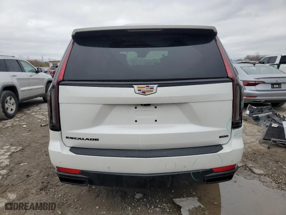 2022 Cadillac Escalade Sport Platinum with VIN 1GYS4GKL8NR184324, listed as a Copart auction lot 82283094 with 63,869 mi miles and Salvage Title. Bid and sale history available at carsss.com. Image 6.