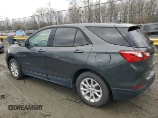 2019 Chevrolet Equinox LS with VIN 3GNAXSEV2KS607889, listed as a Copart auction lot 85197654 with 119,058 mi miles and Salvage Title. Bid and sale history available at DreamBid. Image 2.