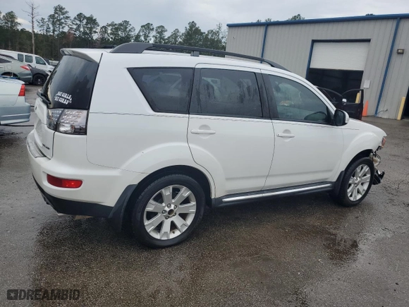 2010 Mitsubishi Outlander SE with VIN JA4AS3AW3AZ006837, listed as a Copart auction lot 83520134 with 91,672 mi miles and Salvage Title. Bid and sale history available at carsss.com. Image 3.