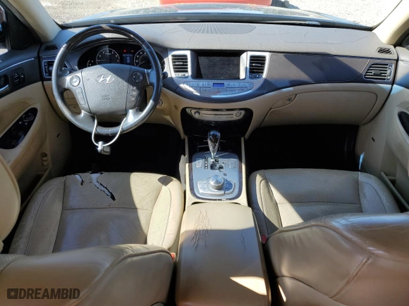 2010 Hyundai Genesis with VIN KMHGC4DF6AU072094, listed as a Copart auction lot 45290745 with 176,775 mi miles and Salvage Title. Bid and sale history available at carsss.com. Image 8.