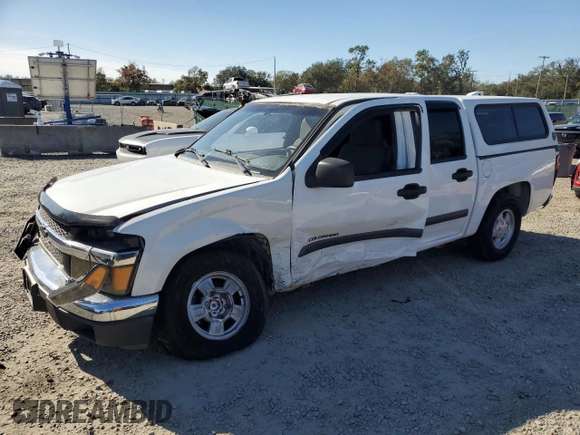 2005 Chevrolet Colorado 1SB LS Z85 with VIN 1GCCS136558171851, listed as a Copart auction lot 87368634 with 129,794 mi miles and Salvage Title. Bid and sale history available at carsss.com. Image 1.