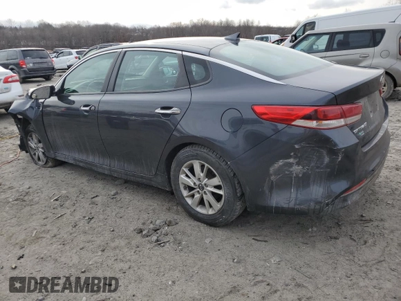2017 Kia Optima LX z VIN KNAGT4L30H5142492, wystawiony jako Copart lot #43191155 z przebiegiem 63 092 mil mil oraz Szkoda całkowita • Salvage title. Historia ofert i sprzedaży dostępna na DreamBid. Obrazek 2.