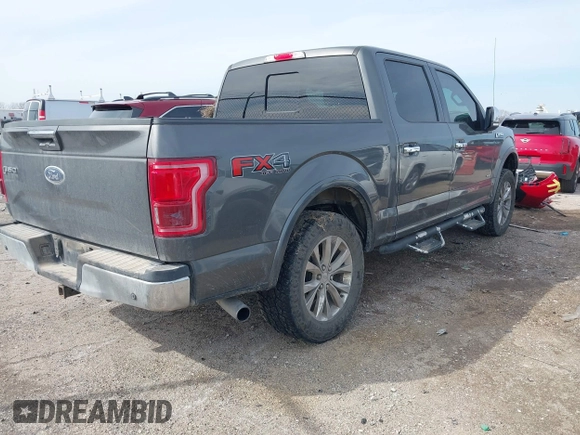 2016 Ford F-150 XLT with VIN 1FTEW1EG2GKD10018, listed as a IAAI auction lot 41576822 with 236,098 mi miles. Bid and sale history available at carsss.com. Image 4.