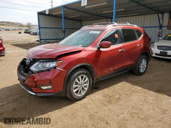 2019 Nissan Rogue SL with VIN 5N1AT2MV2KC843837, listed as a Copart auction lot 48561955 with Not Provided miles and Salvage Title. Bid and sale history available at carsss.com. Image 1.