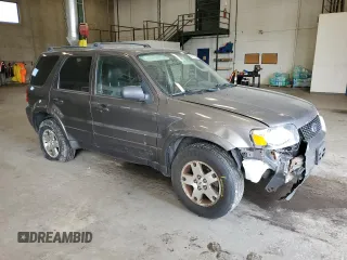 2005 Ford Escape Limited with VIN 1FMCU94125KD16158, listed as a Copart auction lot 62186025 with 213,370 mi miles and Salvage title. Bid and sale history available at DreamBid. Image 4.