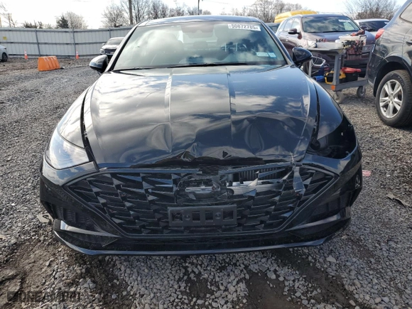 2023 Hyundai Sonata SEL Plus with VIN KMHL44J24PA336047, listed as a Copart auction lot 50872785 with 11,353 mi miles and Salvage Title. Bid and sale history available at carsss.com. Image 5.