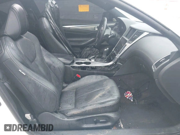 2018 Infiniti Q60 Sport with VIN JN1EV7EK9JM342991, listed as a IAAI auction lot 42485514 with 61,507 mi miles and . Bid and sale history available at DreamBid. Image 5.