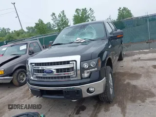 2014 Ford F-150 XL with VIN 1FTFW1ET9EFB75417, listed as a IAAI auction lot 42449180 with 219,028 mi miles and . Bid and sale history available at DreamBid. Image 12.
