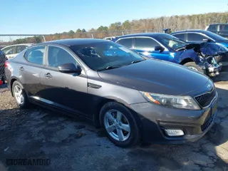 2015 Kia Optima LX with VIN KNAGM4A72F5639611, listed as a IAAI auction lot 41137424 with 158,637 mi miles. Bid and sale history available at carsss.com. Image 13.