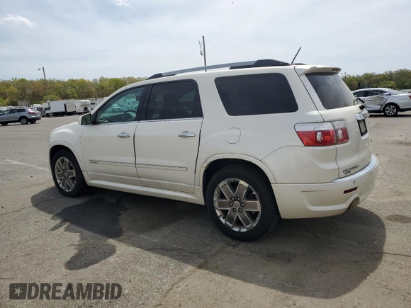 2011 GMC Acadia Denali with VIN 1GKKVTED6BJ342738, listed as a Copart auction lot 54821735 with 148,284 mi miles and Clean Title. Bid and sale history available at carsss.com. Image 2.