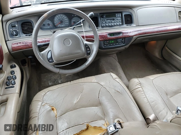 2000 Mercury Grand Marquis LS z VIN 2MEFM75WXYX726819, wystawiony jako Copart lot #52873675 z przebiegiem 144 692 mil mil oraz Nie do naprawy. Historia ofert i sprzedaży dostępna na DreamBid. Obrazek 8.