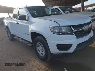 2019 Chevrolet Colorado 4WD Work Truck with VIN 1GCHTBEN9K1263840, listed as a IAAI auction lot 41181198 with 48,322 mi miles. Bid and sale history available at carsss.com. Image 1.