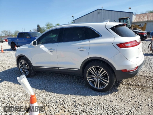 2016 Lincoln MKC Reserve with VIN 5LMTJ3DH6GUJ08257, listed as a Copart auction lot 54090035 with 76,298 mi miles and Salvage title. Bid and sale history available at DreamBid. Image 2.