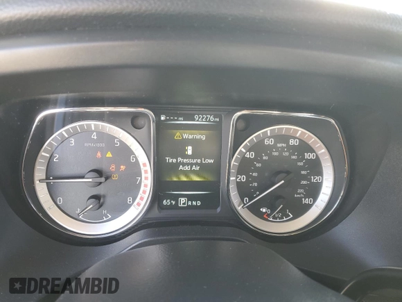 2017 Nissan Titan SV with VIN 1N6AA1EK4HN546507, listed as a Copart auction lot 88555005 with 92,276 mi miles and Salvage title. Bid and sale history available at DreamBid. Image 9.