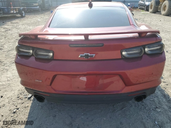 2022 Chevrolet Camaro 2SS with VIN 1G1FH1R73N0106726, listed as a Copart auction lot 62230214 with 41,072 mi miles and Non Repairable. Bid and sale history available at carsss.com. Image 6.
