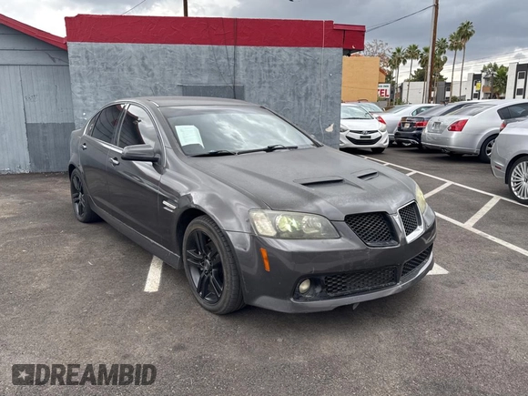 2009 Pontiac G8 with VIN 6G2ER57779L157359, listed as a Copart auction lot 56220095 with 114,020 mi miles and Clean Title. Bid and sale history available at DreamBid. Image 1.