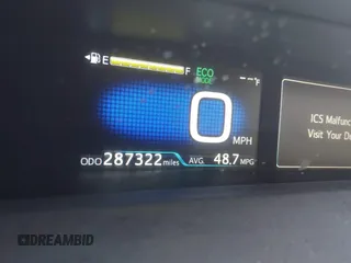 2017 Toyota Prius Two with VIN JTDKARFU8H3051986, listed as a IAAI auction lot 41579576 with 287,322 mi miles. Bid and sale history available at carsss.com. Image 7.