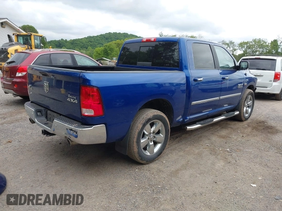 2017 Ram 1500 Big Horn z VIN 3C6RR7LT0HG523898, wystawiony jako IAAI lot #42333835 z przebiegiem 81 421 mil mil oraz . Historia ofert i sprzedaży dostępna na DreamBid. Obrazek 4.