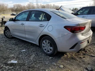 2023 Kia Rio S with VIN 3KPA24AD4PE628801, listed as a Copart auction lot 47924185 with 8,158 mi miles and Salvage Title. Bid and sale history available at carsss.com. Image 2.