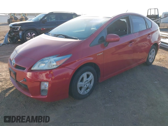 2010 Toyota Prius II with VIN JTDKN3DU4A0097116, listed as a IAAI auction lot 42021243 with 205,274 mi miles. Bid and sale history available at carsss.com. Image 2.