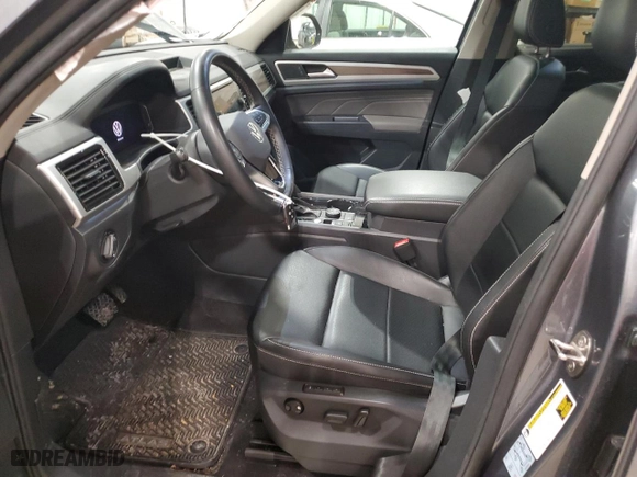2021 Volkswagen Atlas 2.0T SEL with VIN 1V2BP2CA1MC594444, listed as a Copart auction lot 47747515 with 72,702 mi miles and Salvage Title. Bid and sale history available at carsss.com. Image 7.
