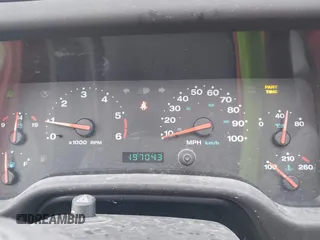 2001 Jeep Wrangler Sport with VIN 1J4FA49S91P354668, listed as a IAAI auction lot 41883227 with 197,043 mi miles and . Bid and sale history available at carsss.com. Image 7.