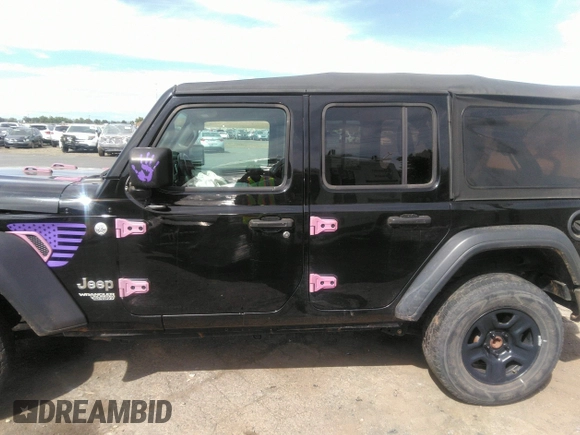 2018 Jeep Wrangler Unlimited Sport S с VIN 1C4HJXDG5JW159062, выставлен на аукционе IAAI как лот 42229427 с пробегом 51 046 миль миль и . История ставок и продаж доступна на DreamBid. Изображение 15.