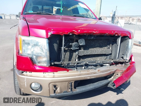 2012 Ford F-150 XL with VIN 1FTFW1CF5CFB20408, listed as a IAAI auction lot 41534268 with 114,332 mi miles. Bid and sale history available at carsss.com. Image 6.