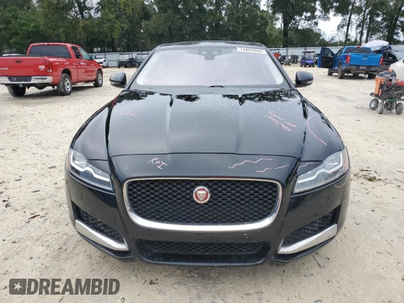 2017 Jaguar XF 20d Prestige with VIN SAJBE4BN7HCY46597, listed as a Copart auction lot 74809264 with 89,817 mi miles and Salvage Title. Bid and sale history available at carsss.com. Image 5.