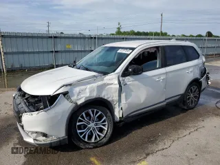 2017 Mitsubishi Outlander ES with VIN JA4AD2A33HZ059235, listed as a Copart auction lot 55297595 with 123,614 mi miles and Salvage title. Bid and sale history available at DreamBid. Image 1.
