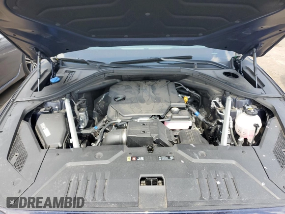 2024 Genesis GV70 2.5T with VIN 5NMMADTB9RH014320, listed as a Copart auction lot 51929155 with 11,194 mi miles and Salvage title. Bid and sale history available at DreamBid. Image 12.