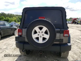 2018 Jeep Wrangler JK Unlimited Sport S with VIN 1C4BJWDG4JL863268, listed as a Copart auction lot 54135124 with 109,417 mi miles and Salvage Title. Bid and sale history available at carsss.com. Image 6.