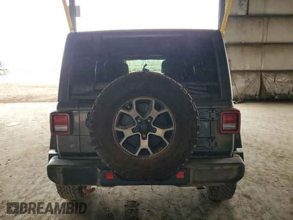 2019 Jeep Wrangler Unlimited Rubicon с VIN 1C4HJXFN1KW519098, выставлен на аукционе Copart как лот 47869125 с пробегом 113 109 миль миль и Списание • Salvage title. История ставок и продаж доступна на DreamBid. Изображение 6.