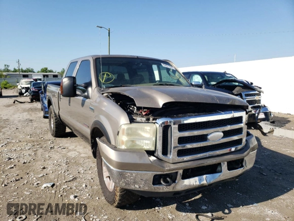 2005 Ford F-250 XL with VIN 1FTSW20P35EB09367, listed as a Copart auction lot 46801352 with 219,127 mi miles and Non Repairable. Bid and sale history available at DreamBid. Image 1.