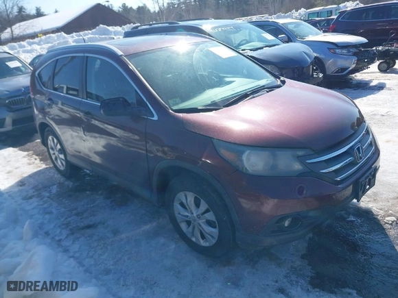 2014 Honda CR-V EX-L with VIN 5J6RM4H7XEL023211, listed as a IAAI auction lot 41632149 with 132,693 mi miles. Bid and sale history available at carsss.com. Image 1.