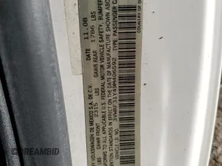 2009 Volkswagen Beetle S z VIN 3VWRF31Y49M406592, wystawiony jako Copart lot #43830595 z przebiegiem 60 889 mil mil oraz Szkoda całkowita • Salvage title. Historia ofert i sprzedaży dostępna na DreamBid. Obrazek 12.