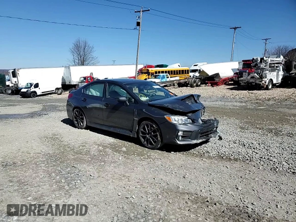 2021 Subaru WRX Premium with VIN JF1VA1C69M9802188, listed as a Copart auction lot 48351315 with 45,754 mi miles and Salvage Title. Bid and sale history available at carsss.com. Image 10.