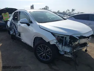 2025 Lexus NX with VIN JTJGKCEZ1S5025350, listed as a IAAI auction lot 41465412 with 10,420 mi miles. Bid and sale history available at carsss.com. Image 1.