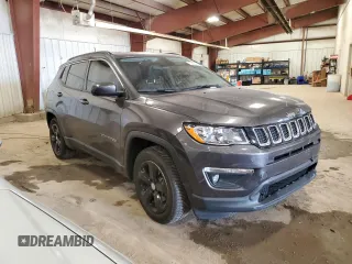 2020 Jeep Compass Latitude with VIN 3C4NJCBB2LT154803, listed as a Copart auction lot 53389515 with 45,152 mi miles and Clean title. Bid and sale history available at DreamBid. Image 4.
