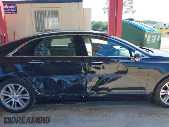 2014 Lincoln MKZ with VIN 3LN6L2G97ER824923, listed as a IAAI auction lot 41998794 with 96,847 mi miles. Bid and sale history available at carsss.com. Image 6.