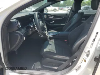 2023 Mercedes-Benz E 53 AMG with VIN W1KZF6BB7PB141885, listed as a Copart auction lot 58682663 with 131 mi miles and . Bid and sale history available at DreamBid. Image 7.