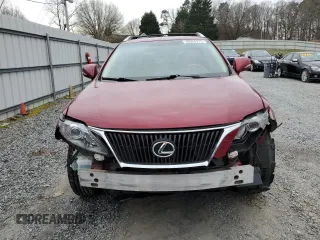 2011 Lexus RX 350 with VIN 2T2ZK1BA3BC047797, listed as a Copart auction lot 48055275 with 0 mi miles and Salvage Title. Bid and sale history available at carsss.com. Image 5.