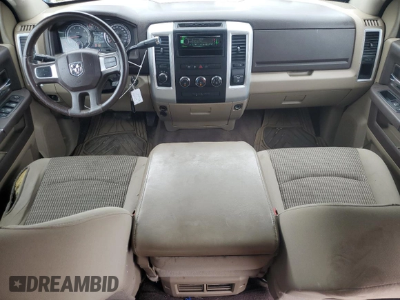 2011 Ram 1500 Big Horn with VIN 1D7RV1CT3BS571256, listed as a Copart auction lot 59107985 with 186,729 mi miles and Clean title. Bid and sale history available at DreamBid. Image 8.