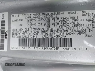 2011 Toyota Tacoma with VIN 5TFUU4EN2BX012341, listed as a IAAI auction lot 41494277 with 70,049 mi miles. Bid and sale history available at carsss.com. Image 9.