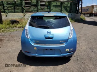 2012 Nissan LEAF SL with VIN JN1AZ0CPXCT025268, listed as a Copart auction lot 48151824 with 114,029 mi miles and Non Repairable. Bid and sale history available at carsss.com. Image 6.