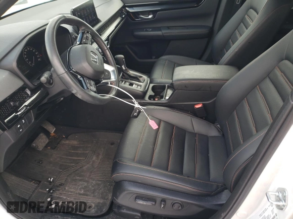 2023 Honda CR-V Sport Touring with VIN 2HKRS6H91PH203337, listed as a Copart auction lot 43698705 with 27,053 mi miles and Salvage Title. Bid and sale history available at DreamBid. Image 7.